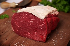 Beef topside joint